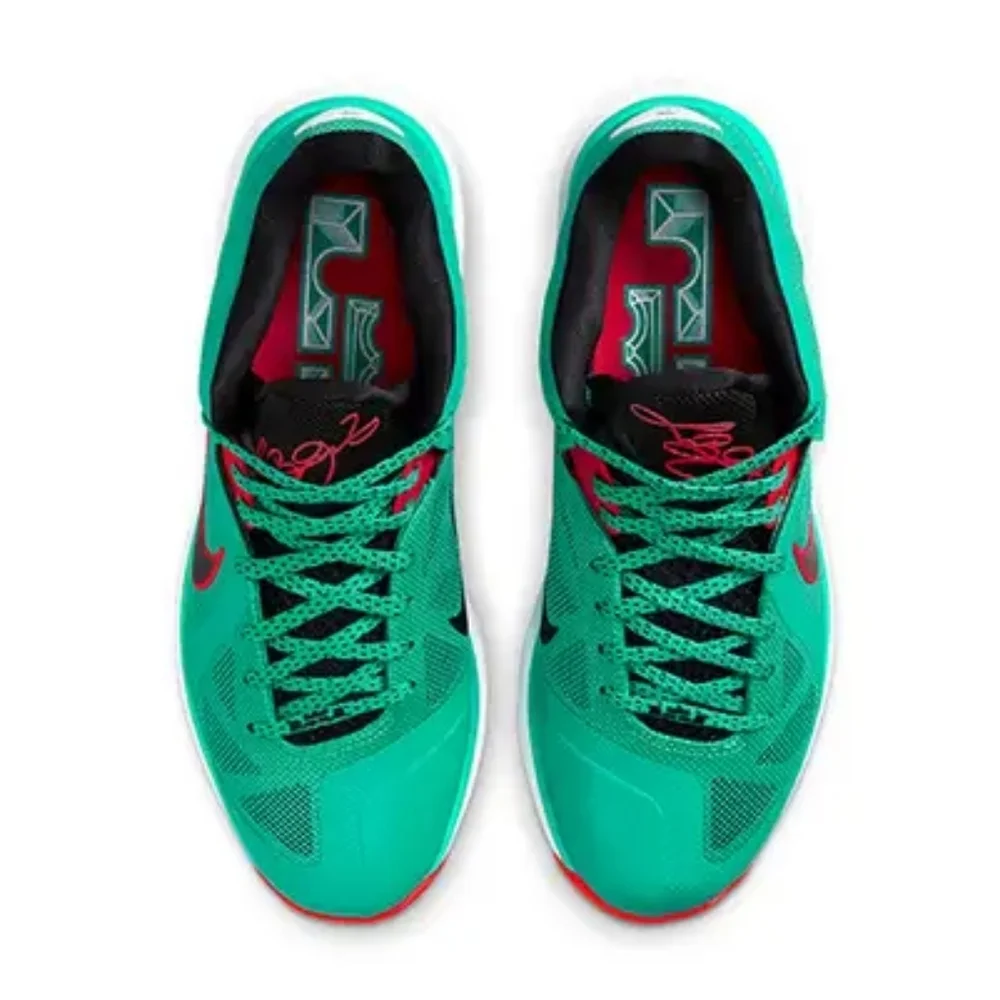Nike Lebron 9 Low Reverse Liverpool Men's Green Sneakers New Size 7 - Picture 2 of 11
